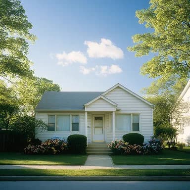 House that a new home buyer bought after learned about loan -to -value ratios on Homebuyer.com