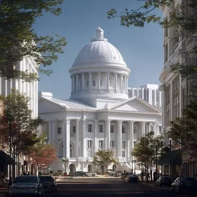 Monroe County, Alabama mortgage loan limits visualization map