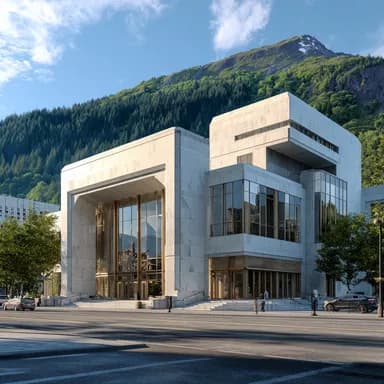 Alaska mortgage loan limits heatmap showing county-level conventional, FHA, VA, and USDA loan limits