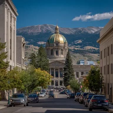 Montana mortgage loan limits heatmap showing county-level conventional, FHA, VA, and USDA loan limits