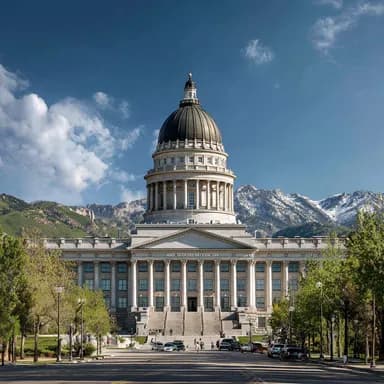 Utah mortgage loan limits heatmap showing county-level conventional, FHA, VA, and USDA loan limits