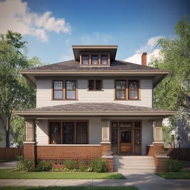 Beautiful home purchased by a new home buyer who learned about good luck plants on Homebuyer.com
