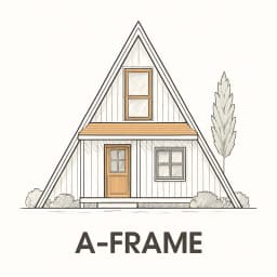 A-Frame style house