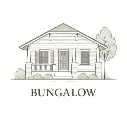 Bungalow style house