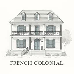 French Colonial house
