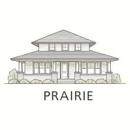 Prairie style house