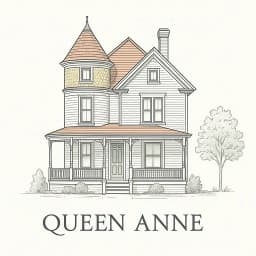 Queen Anne style house