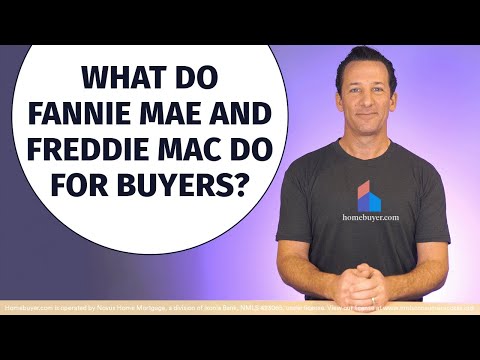 What Do Fannie Mae &Amp;Amp; Freddie Mac Do?