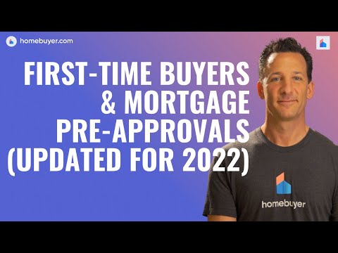 Mortgage Pre-Approvals for First-Time Home Buyers