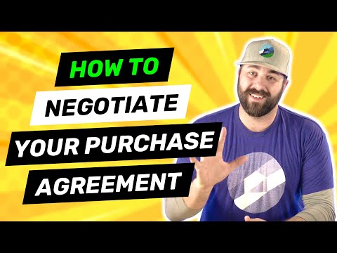 How To Negotiate Your Purchase Agreement