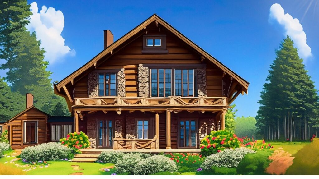 Log Cabin Home - Free-And-Clear