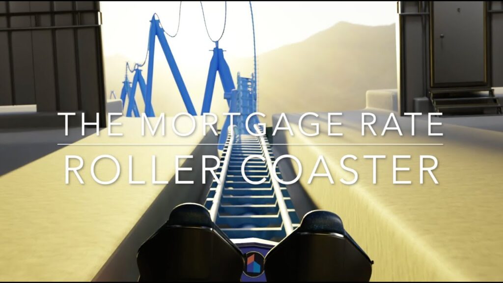 Mortgage Rate Roller Coaster – Dont Vomit [VIDEO]