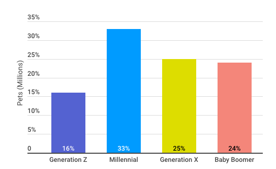 Pet Ownership By Generation